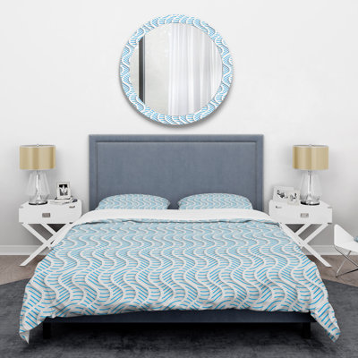 Ensemble de housse de couette mid-century 3d pattern ii