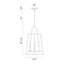 6lt Chandeiler, Black+Nickel-1185072274