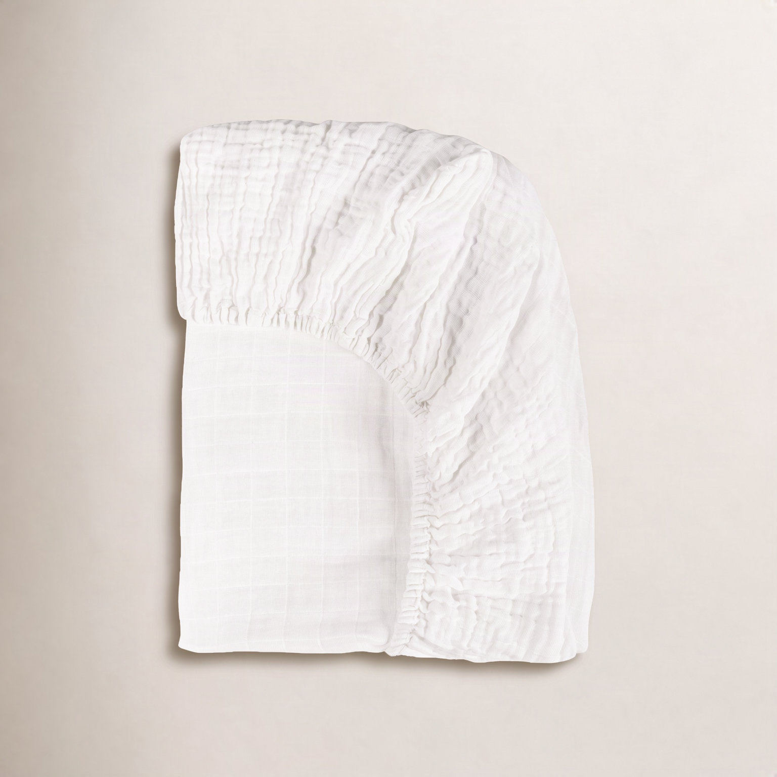 Plain White Bassinet Sheet