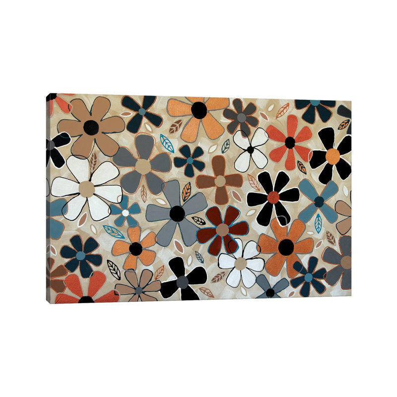 Daisies Simple And Sweet No.2 by Lisa Frances Judd - Wrapped Canvas Print, 20.32 cm H x 30.48 cm W