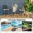 Square Outdoor Bar Table