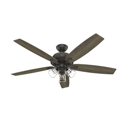 Ventilateur 60 pales 60 lumières avec lumières et chaînes à tirer 60 po Dondra