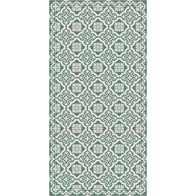 Gracia Easy to clean Vinyl Rug, Runner 2'6" x 6'5"