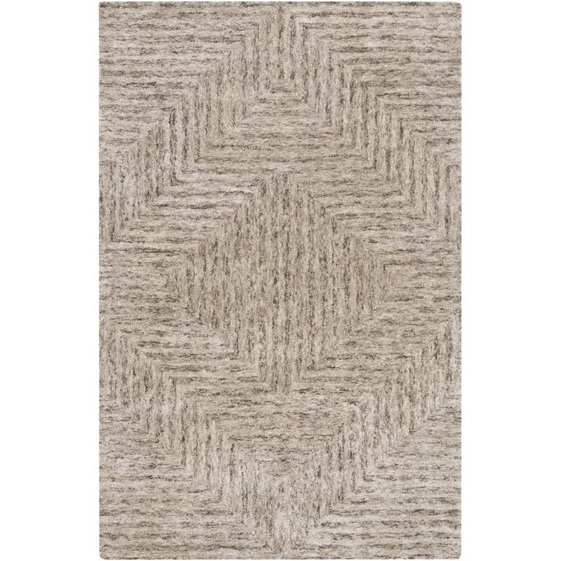 Elen Wool Indoor Rug, Rectangle 4' x 6'