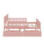  Lit plateforme en bois avec garde-corps et 2 tiroirs-395895958-395895956