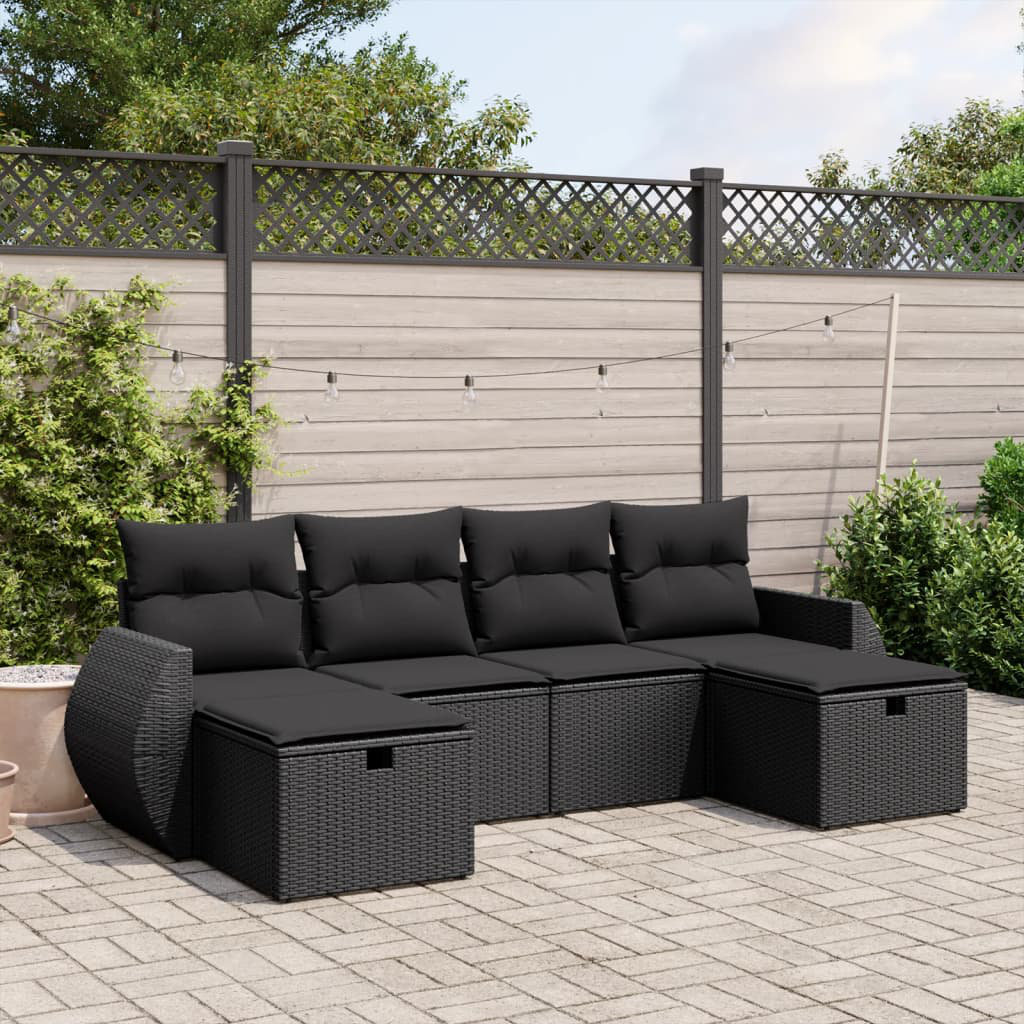 Gartensofa mit Kissen