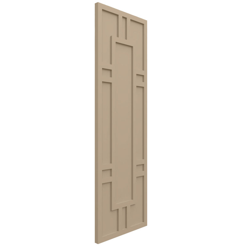 EnduraCore Composite Hastings Shutters, Primed, 12"W, 26"H