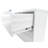 3 Steel File Cabinet, For Office/Home, , Full Extension Drawers, Tilt, Accommodates Multiple Types Lockable 3 Drawer Metal Vertical Home Office Use, Steel, Finish, Quiet Tilt Feature-55672872