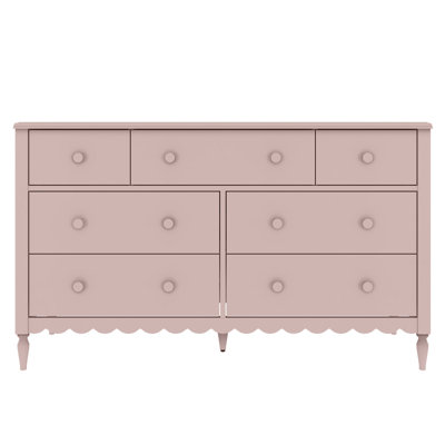 Charlotte 7 Drawer Dresser, Pecan