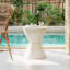  Table de bout d'appoint extérieure MGO pour patio, jardin ou salon, beige-12182878