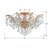 Weekes 5-Light 19" Semi Flush Mount-20319652-20319653