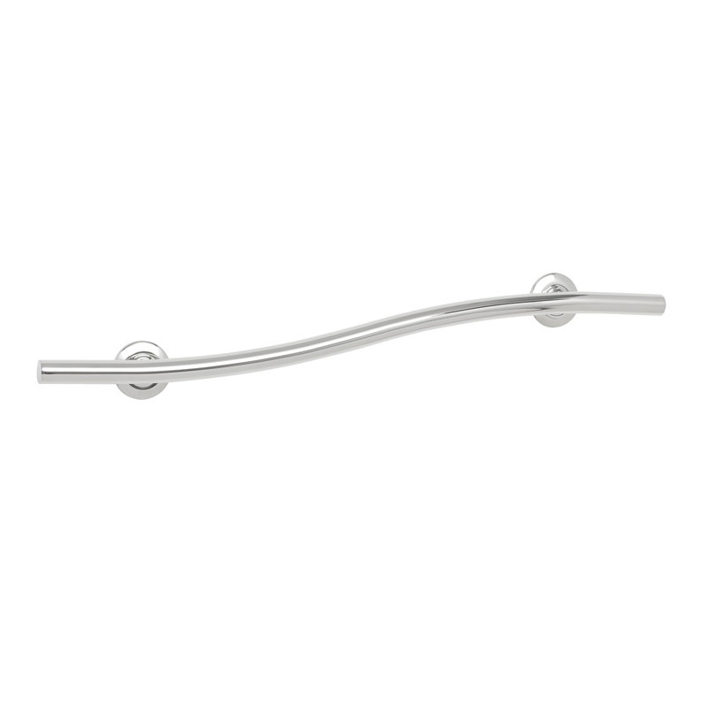 Barre d'appui en acier inoxydable Lifestyle & Bien-être, Acier inoxydable poli, H 8,69 po x l 48 po