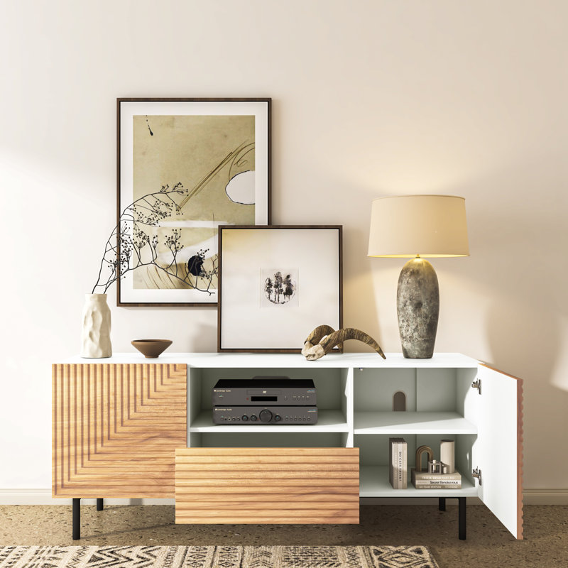 Crédence de rangement l 47 po, 57"