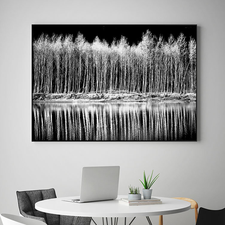« photographie 1 », reproduction de photo sur toile, H 22 po x l 28 po x P 2 po