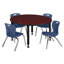 Ensemble de table de salle à manger et de chaises 12 po Kee-73411890-93832782-73411883