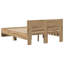 Bed Frame With Headboard Old Wood Solid Pine Wood-926814017-926814047
