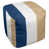 Bleu marine / blanc / or