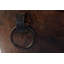 72" Hammered Copper Double Slipper Bathtub With Rings