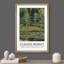 Claude Monet, pont Janpanese, nénuphar, étang, beaux-arts, détente, calme, salon, bureau, décor-102488012-102488016