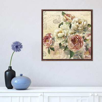 Scented Letter I by Carol Robinson - Print on Canvas