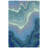 Vandenbosch Abstract Handmade Tufted Blue Indoor/Outdoor Area Rug-768387531