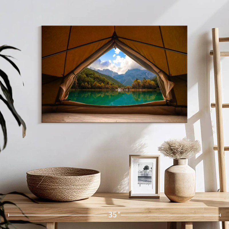 Senne Lakeside Tent View, 30" H x 45" W