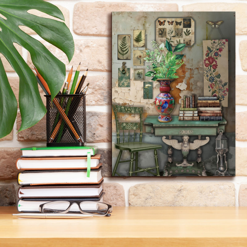  «Room Decor B» par Jean Plout, art mural 12 po x 16 po