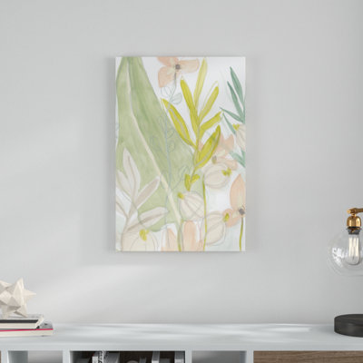 «Island Flora I» par June Erica Vess, reproduction d'art sur toile tendue
