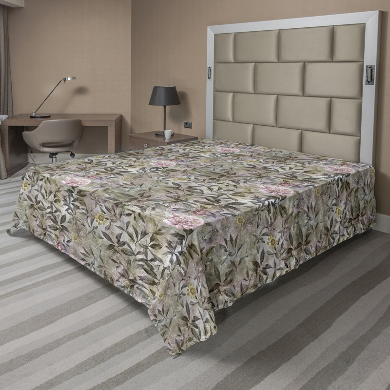 Drap plat Ambesonne, Drap plat pour très grand lit californien