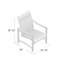 Kenzo Outdoor Dining Armchair-18385036-18385024