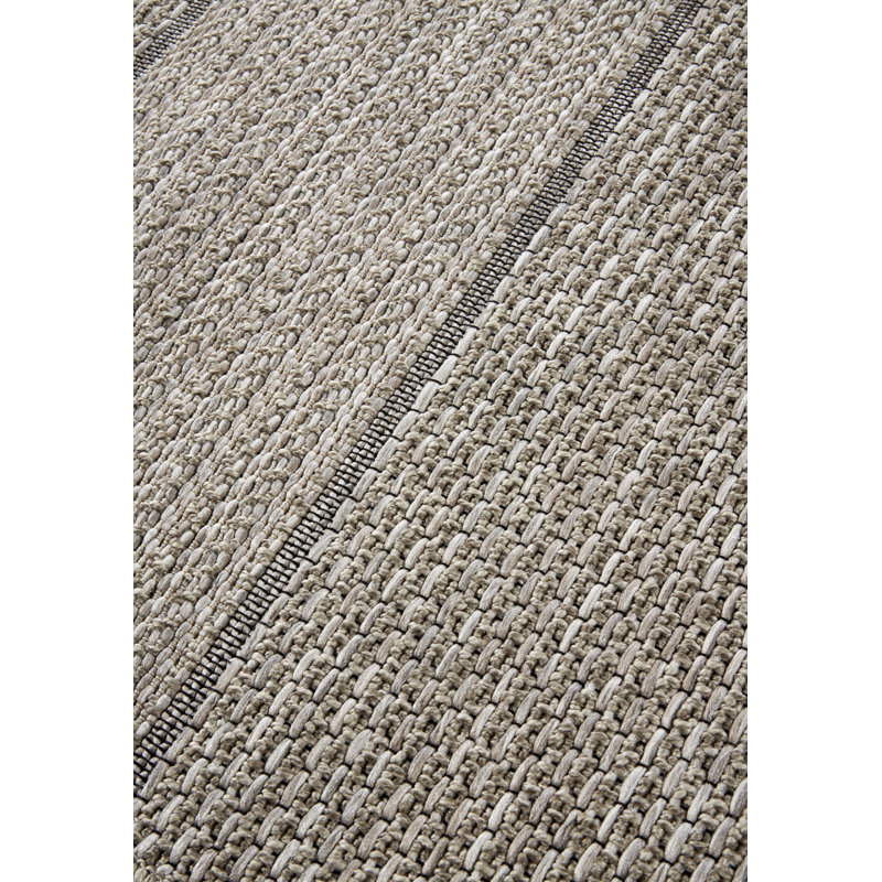 Kollektion 1836 No Pattern Machine Woven Brown Area Rug, Rectangle 115 x 170cm