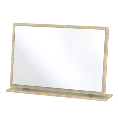 Crete Wood Floor Mirror