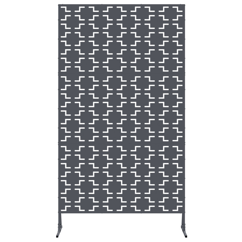 Vidaxl Fence Panel Single Panel Durable, Anthracite