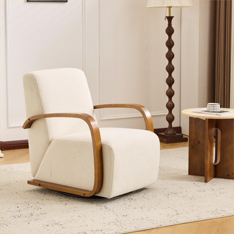 Fauteuil d'appoint rembourré Linen