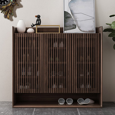 24 Pair Shoe Storage Cabinet