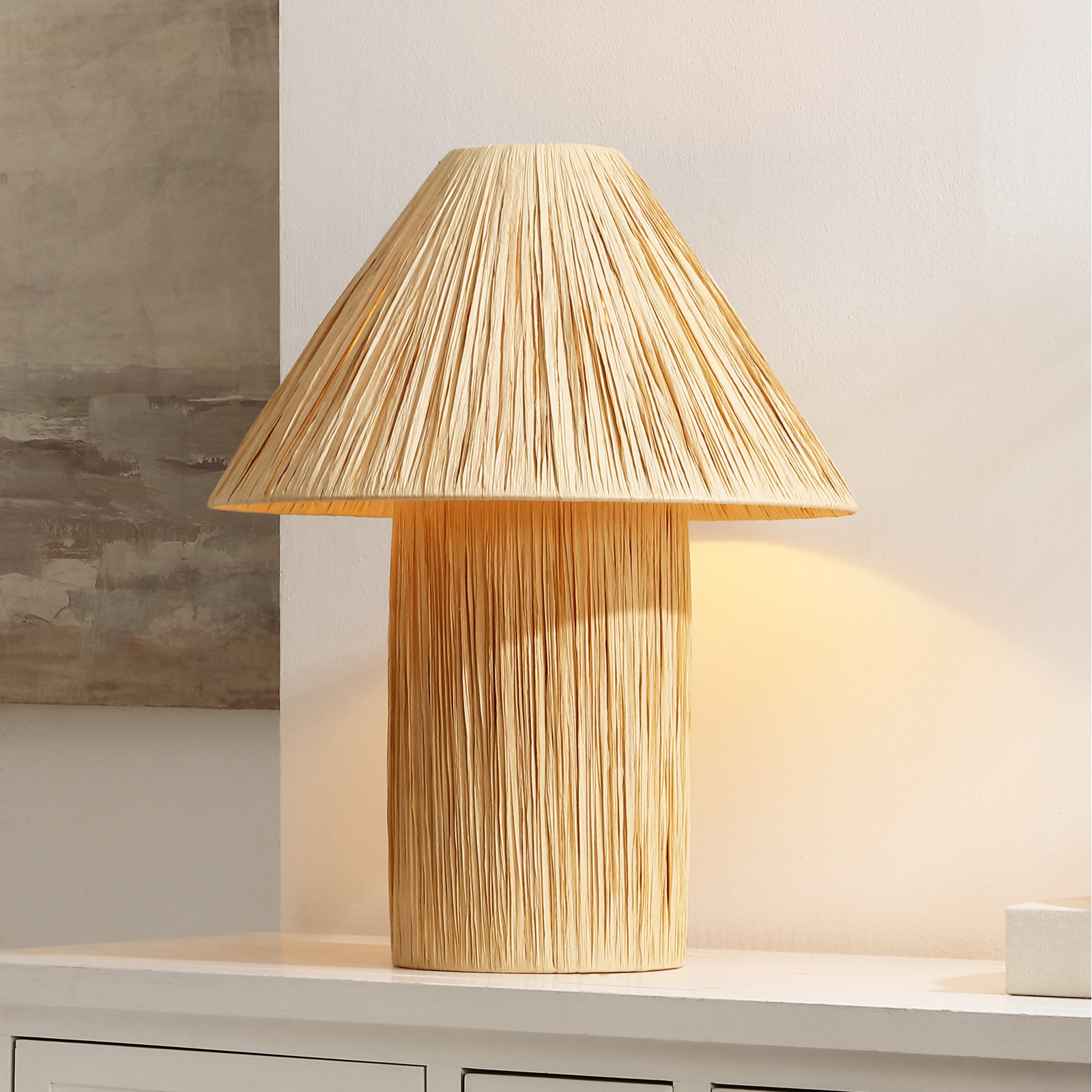 Cement Table Lamp