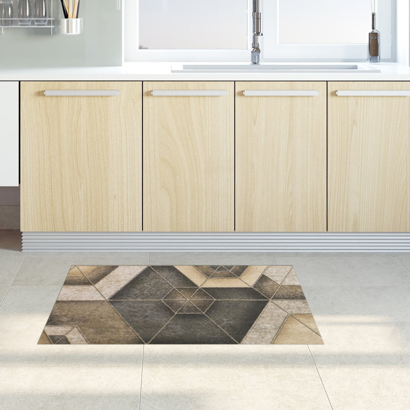 Giamo Geometric Area Rug, Rectangle 52 x 280cm