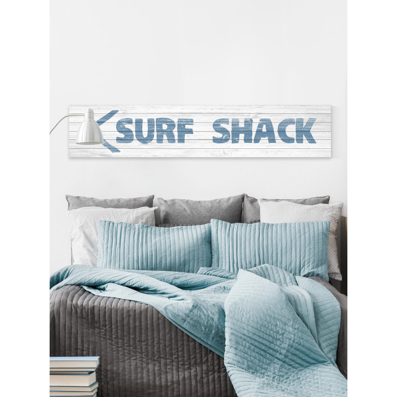 « surf shack ii », art de texture sur bois