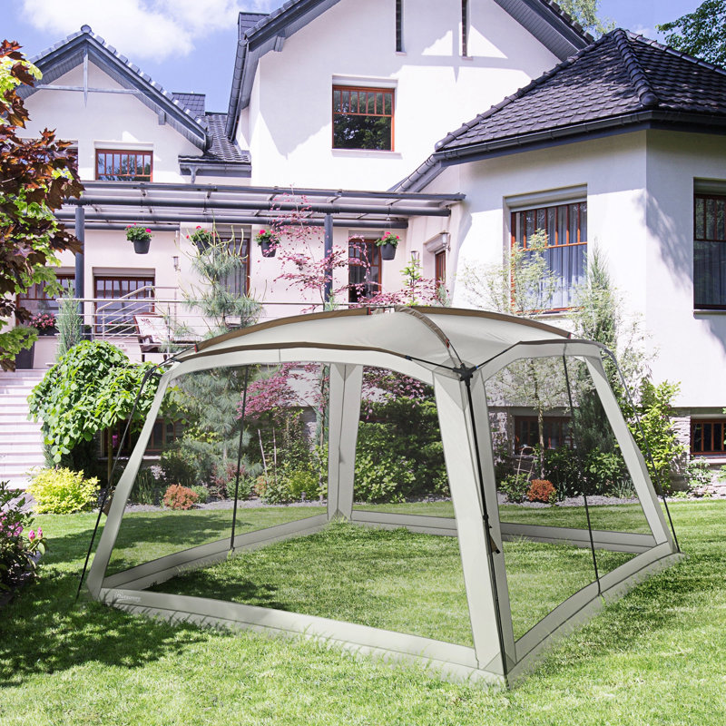 Tente avec sac de transport, H 86,5 po x l 141,75 po x P 141,75 po