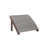 Driftwood Gray Top/Chocolate Brown Base