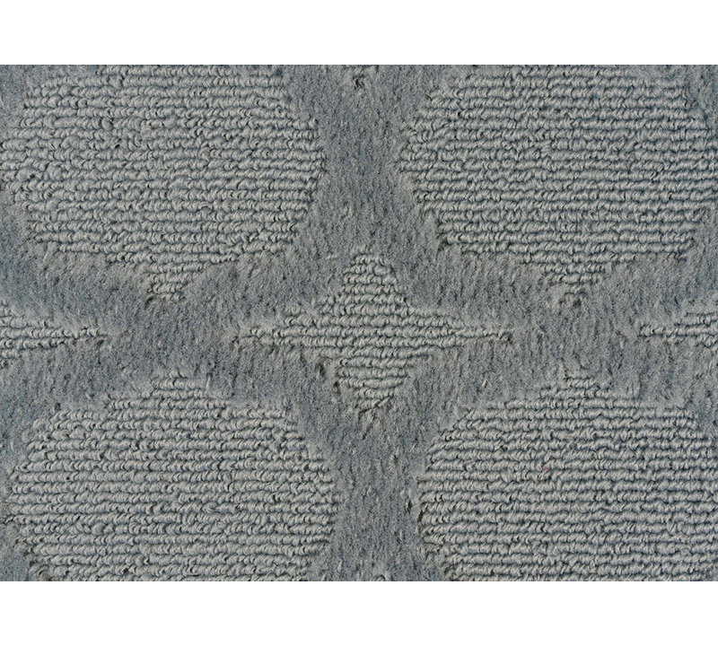 Togut Non-Slip Polypropylene Seafoam Area Rug, Square 12'