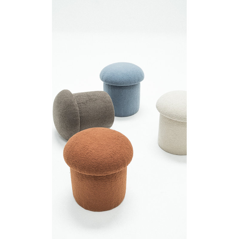 Aljay Outdoor Ottoman, Brick