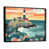 Black Floater Framed