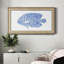 «Blue and White Tropical Fish II», reproduction d'un seul cadre photo sur toile-1826359517