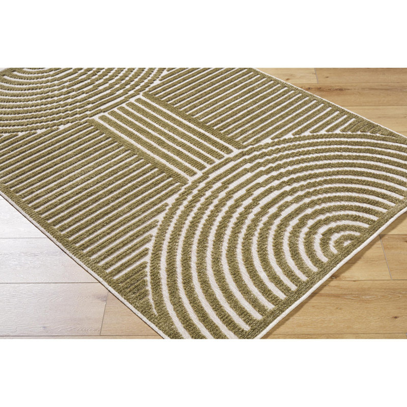 Tapis tissé à la machine Elli LYA-2328, Rectangle 7 pi 10 po x 10 pi 1 po