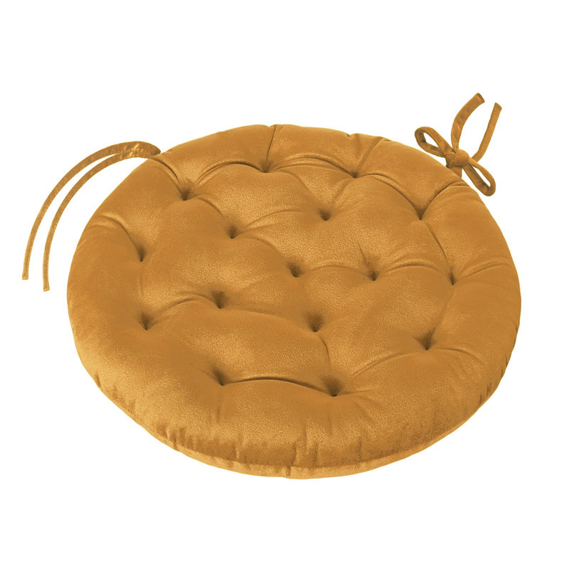 Coussin de chaise d'intérieur, Miel doré