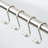 Cade Metal Rust Resistant Shower Curtain Hook