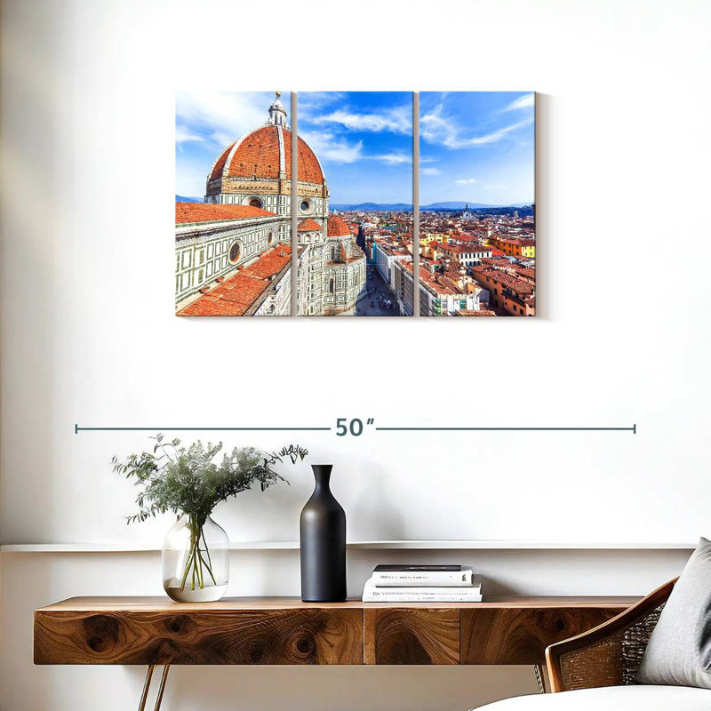 Florence Cathedral Skyline, 20" H x 33" W