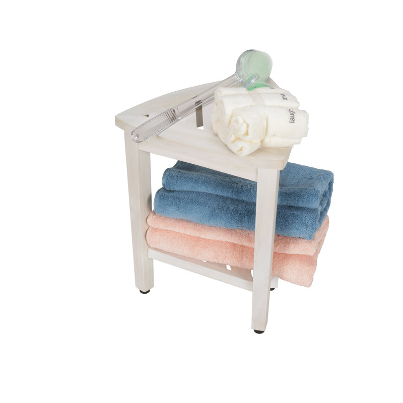 Oasis 15'' W Teak Shower Bench