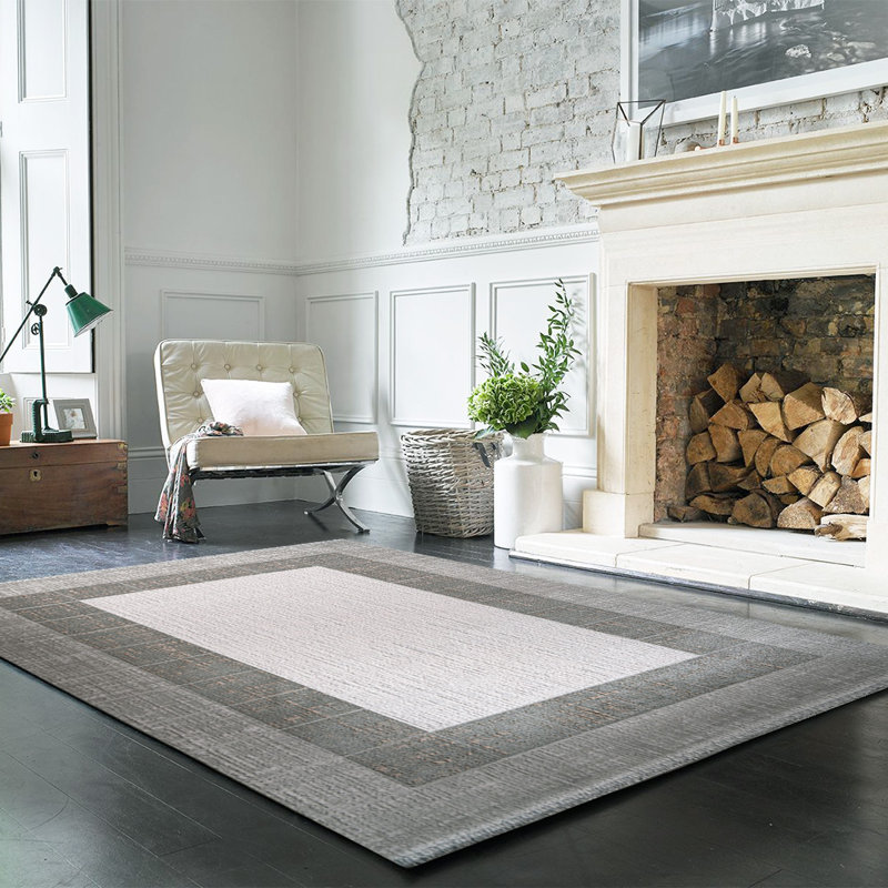 Airial Cotton Geometric Rug, Rectangle 2'7" x 3'3"